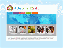 Tablet Screenshot of globalbrandzink.com